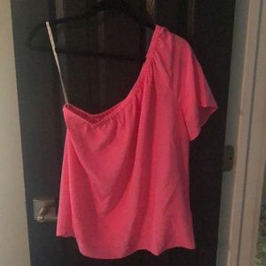 Lilly Pulitzer one armed silk shirt